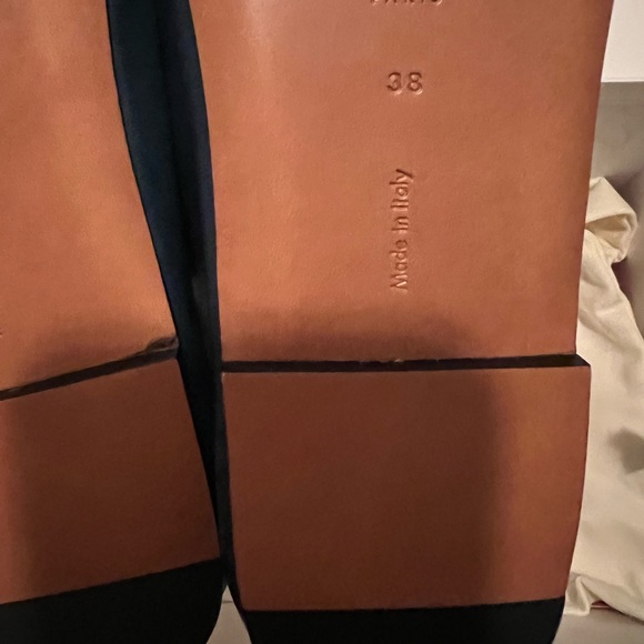 NIB Celine ballet flats Leather turquoise Plain for Women - Picture 11 of 12